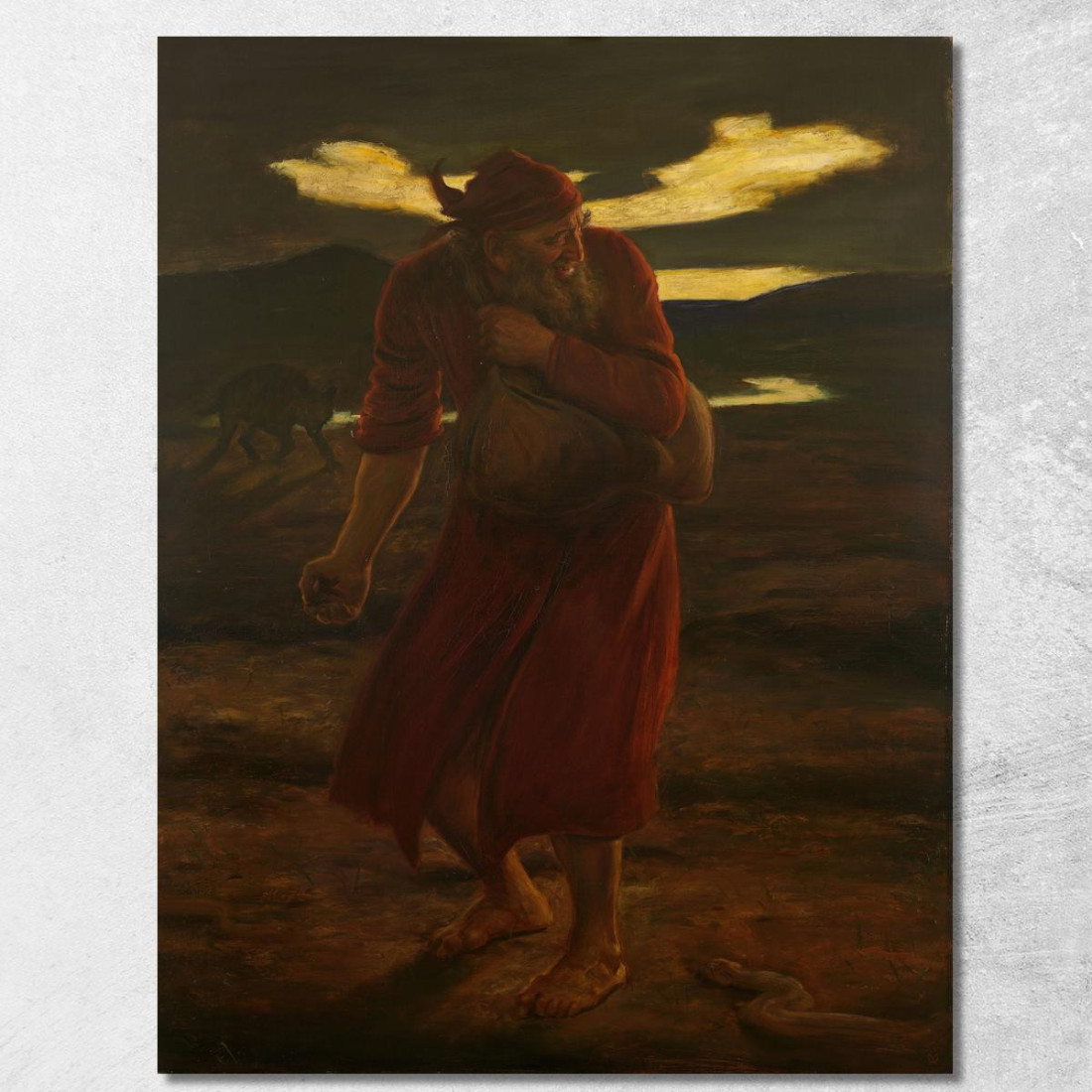 La Parabola Della Zizzania Sir John Everett Millais jem54 quadro stampato su tela La Parabola Della Zizzania Sir John Everett Millais jem54 quadro stampato su tela