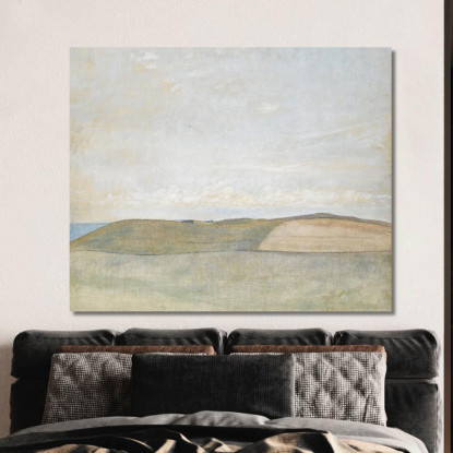 Da Refsnæs Vilhelm Hammershøi vhm12 quadro stampato su tela