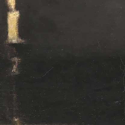 Interno. Luce Artificiale Vilhelm Hammershøi vhm34 quadro stampato su tela