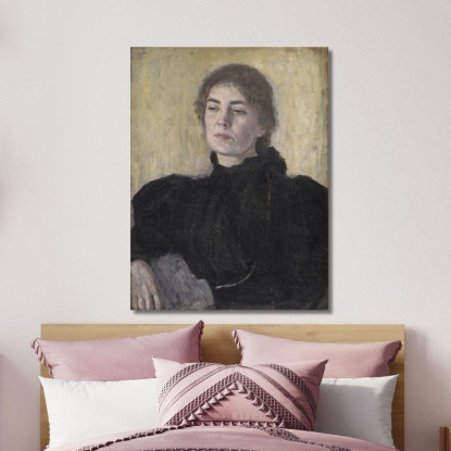 Thora Bendix Nata Anne Victoria Sundberg Vilhelm Hammershøi vhm68 quadro stampato su tela