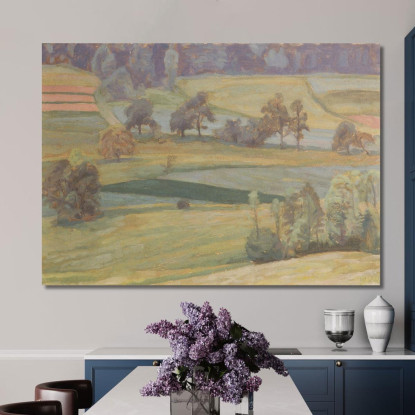 Al Lago Di Attersee Walther Gamerith wgm1 quadro stampato su tela