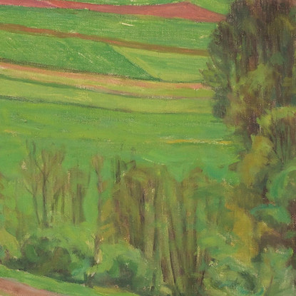 Paesaggio Dell'Attersee In Primavera Walther Gamerith wgm3 quadro stampato su tela
