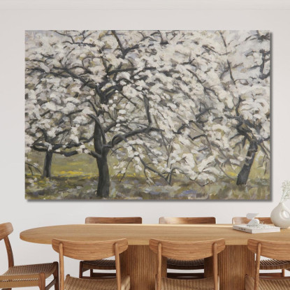 Alberi Da Frutto In Fiore Walther Gamerith wgm6 quadro stampato su tela