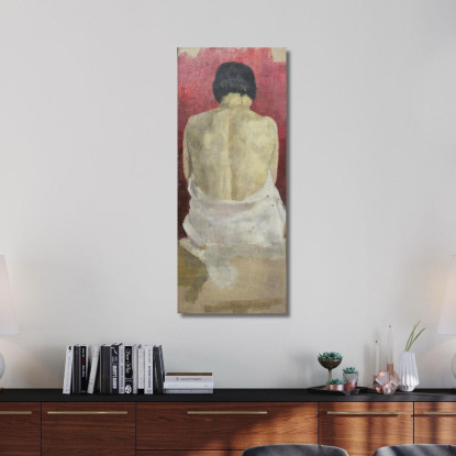 Nudo Di Schiena Walther Gamerith wgm20 quadro stampato su tela
