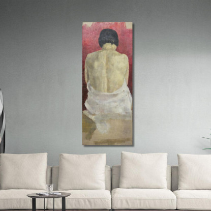 Nudo Di Schiena Walther Gamerith wgm20 quadro stampato su tela