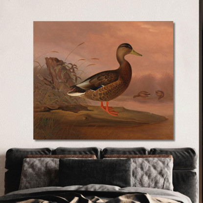 Germano Reale Ferdinand von Wright fvw18 quadro stampato su tela