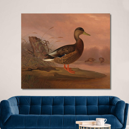 Germano Reale Ferdinand von Wright fvw18 quadro stampato su tela