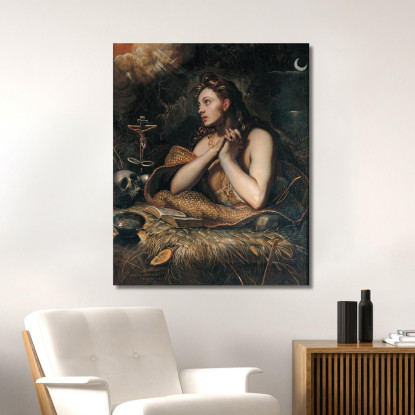 Maddalena Penitente Jacopo Tintoretto jtn15 quadro stampato su tela