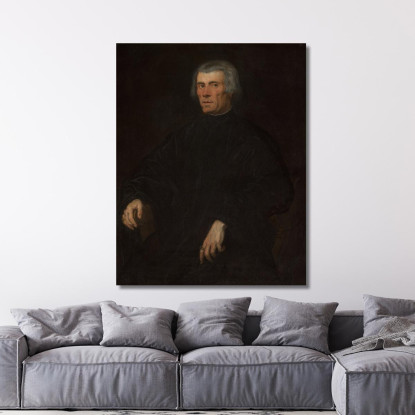 Ritratto Di Un Uomo Jacopo Tintoretto jtn23 quadro stampato su tela