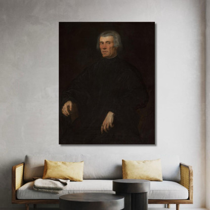 Ritratto Di Un Uomo Jacopo Tintoretto jtn23 quadro stampato su tela