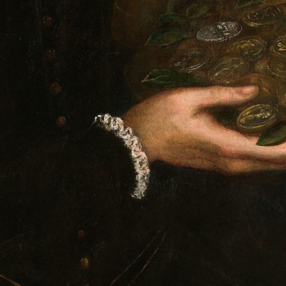 Ritratto Di Ottavio Strada Jacopo Tintoretto jtn31 quadro stampato su tela