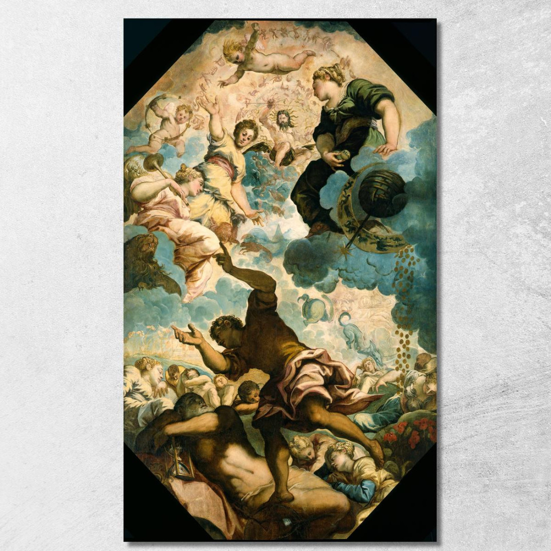 I Sogni Degli Uomini Jacopo Tintoretto jtn39 quadro stampato su tela I Sogni Degli Uomini Jacopo Tintoretto jtn39 quadro stampato su tela