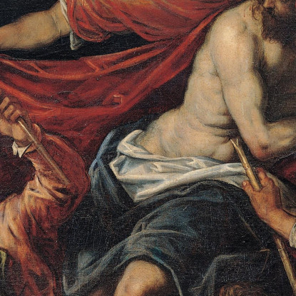 La Flagellazione Jacopo Tintoretto jtn41 quadro stampato su tela