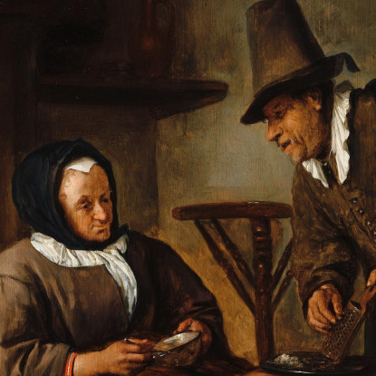 I Produttori Di Culla Jan Steen jsn54 quadro stampato su tela