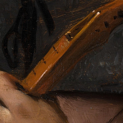 Donna Che Suona La Cetra Jan Steen jsn87 quadro stampato su tela