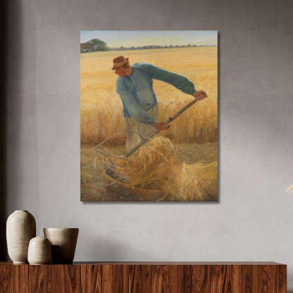 Raccolto Laurits Andersen Ring lar17 quadro stampato su tela