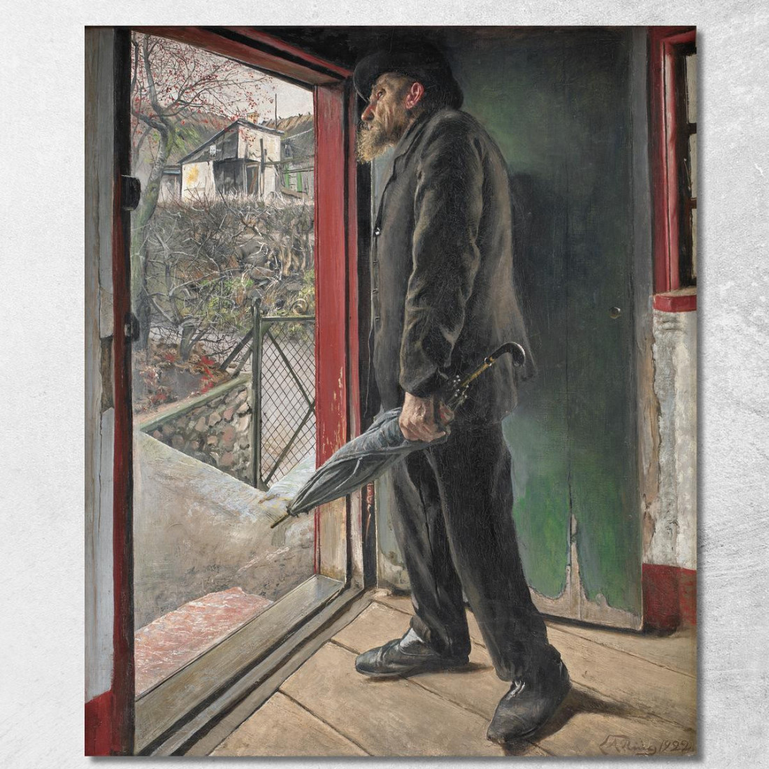 Ha Smesso Di Piovere? Laurits Andersen Ring lar18 quadro stampato su tela Ha Smesso Di Piovere? Laurits Andersen Ring lar18 quadro stampato su tela