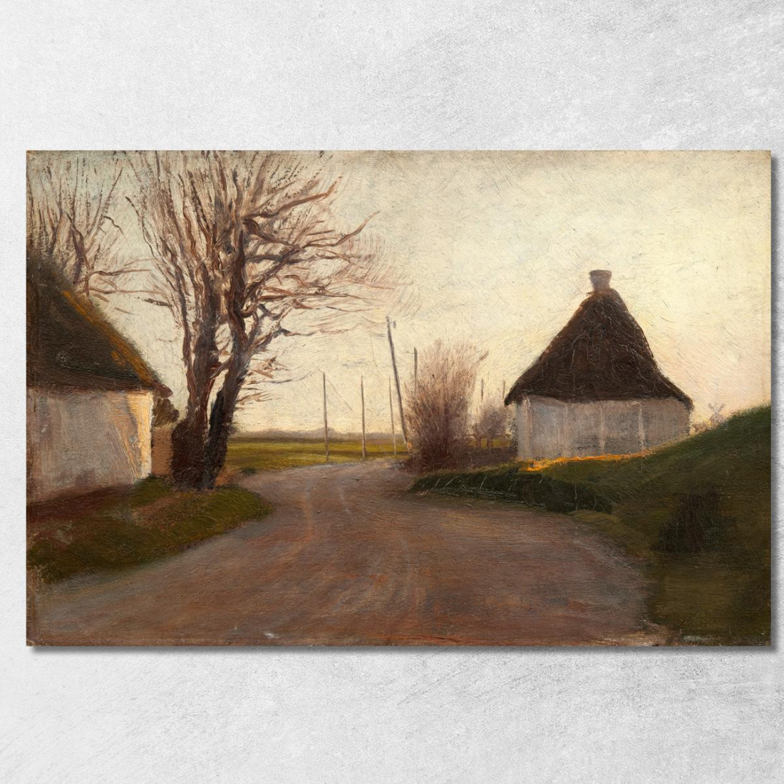 Paesaggio Laurits Andersen Ring lar25 quadro stampato su tela Paesaggio Laurits Andersen Ring lar25 quadro stampato su tela