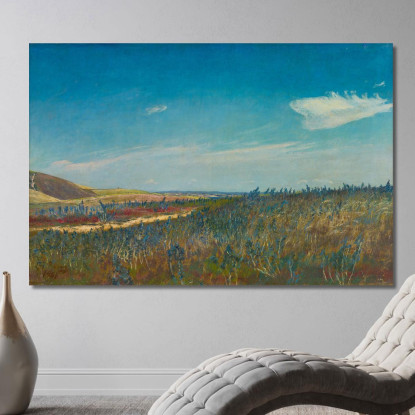 Vista Vicino A Karrebæksminde Nel Nord Della Zelanda Laurits Andersen Ring lar41 quadro stampato su tela