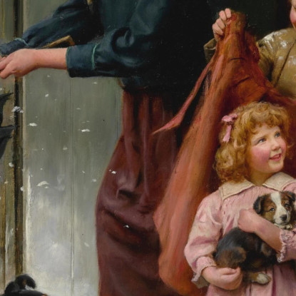 Finalmente A Casa Arthur John Elsley aje10 quadro stampato su tela