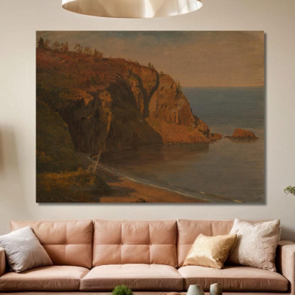 Costa Dell'Isola Grand Manan Canada Frederic Edwin Church fec5 quadro stampato su tela