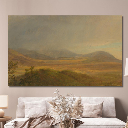 Paesaggio Montuoso Iv Frederic Edwin Church fec50 quadro stampato su tela