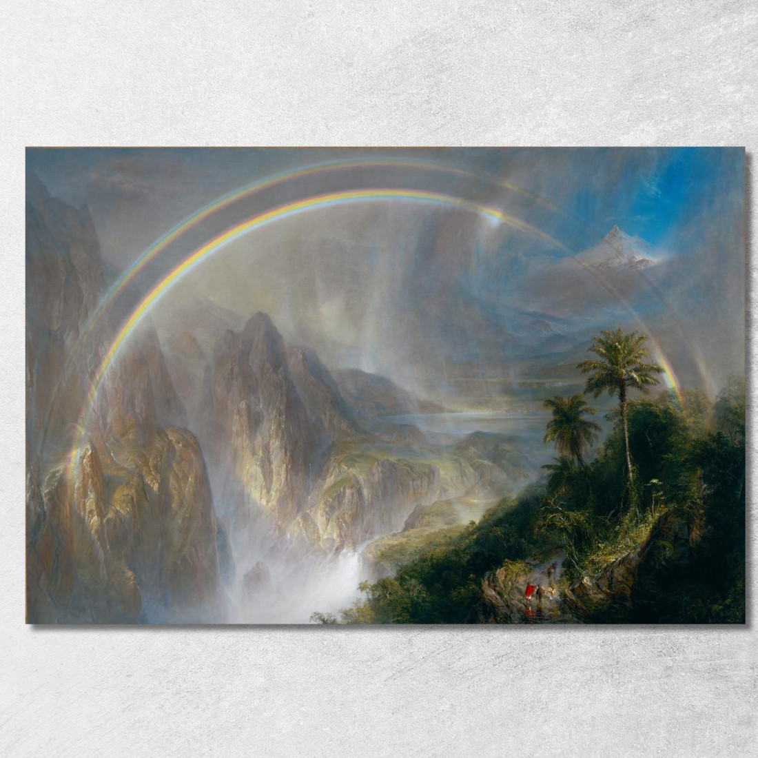 Stagione Delle Piogge Ai Tropici Frederic Edwin Church fec70 quadro stampato su tela Stagione Delle Piogge Ai Tropici Frederic Edwin Church fec70 quadro stampato su tela