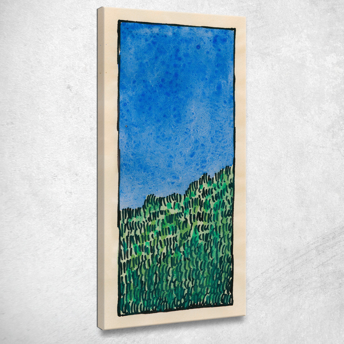 Composizione Del Marciapiede E Del Prato Ii Karl Wiener kwn253 quadro stampato su tela Composizione Del Marciapiede E Del Prato Ii Karl Wiener kwn253 quadro stampato su tela