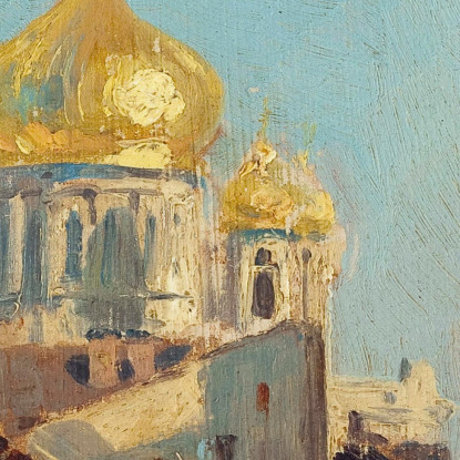 Tobolsk Siberia Félix Ziem fzm124 quadro stampato su tela