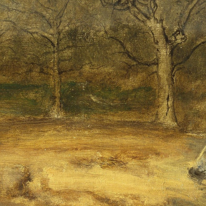 Verso Casa George Inness gin38 quadro stampato su tela