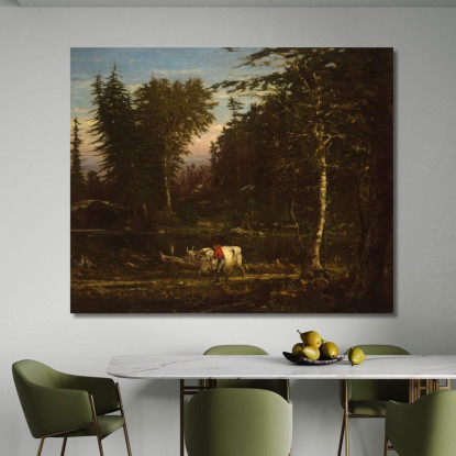 Negli Adirondacks George Inness gin42 quadro stampato su tela