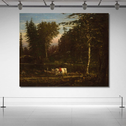 Negli Adirondacks George Inness gin42 quadro stampato su tela