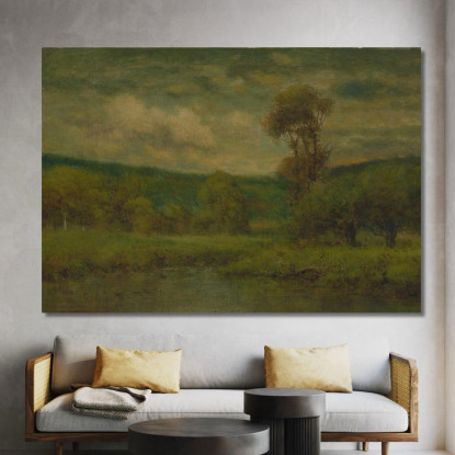 Paesaggio 2 George Inness gin47 quadro stampato su tela