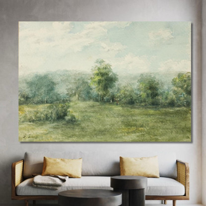Paesaggio 4 George Inness gin49 quadro stampato su tela