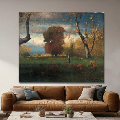 Paesaggio George Inness gin56 quadro stampato su tela