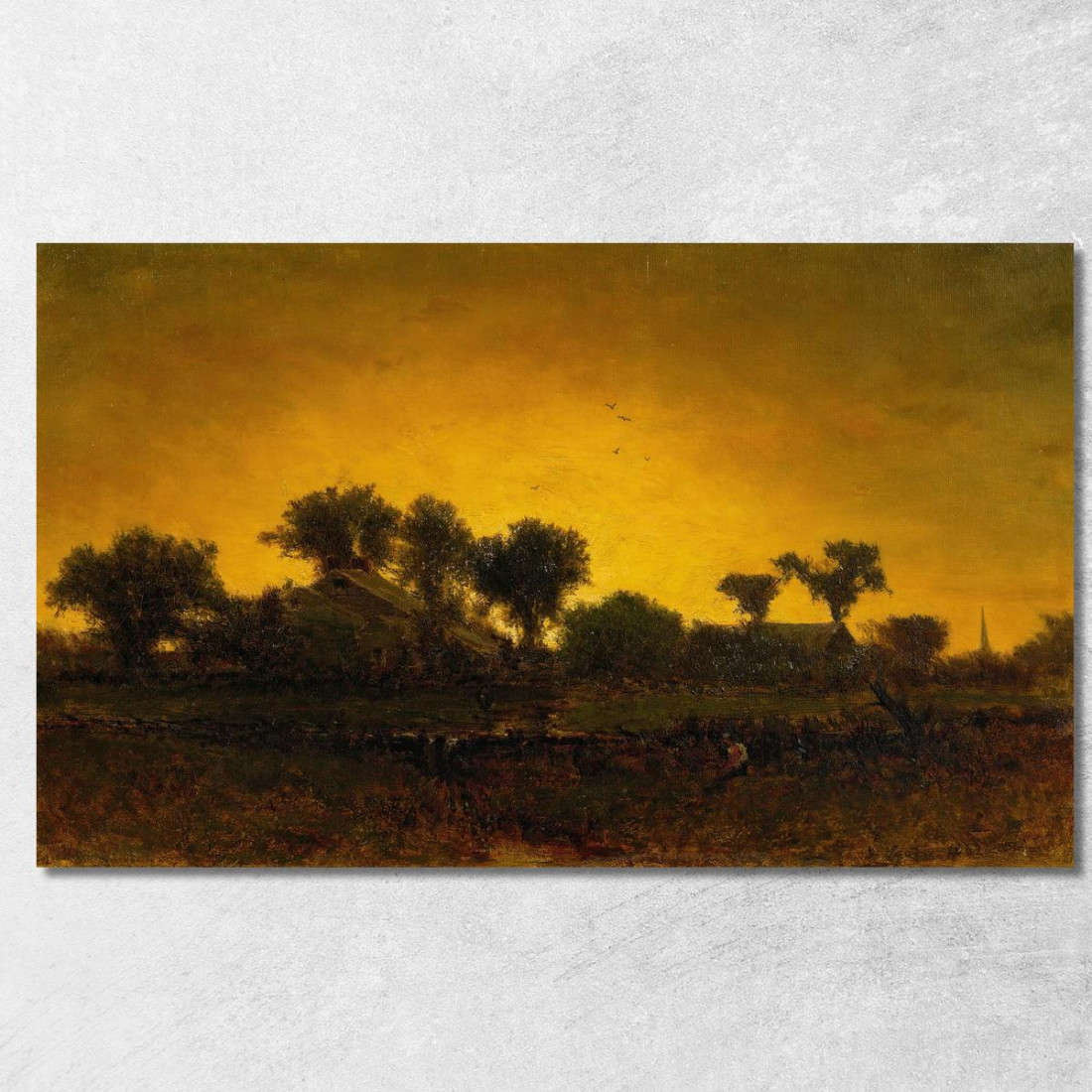 Trionfo Della Luce George Inness gin57 quadro stampato su tela Trionfo Della Luce George Inness gin57 quadro stampato su tela