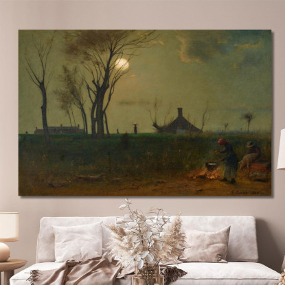 Chiaro Di Luna In Virginia George Inness gin61 quadro stampato su tela
