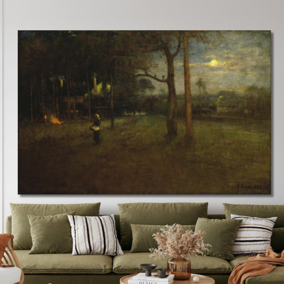 Chiaro Di Luna A Tarpon Springs George Inness gin62 quadro stampato su tela