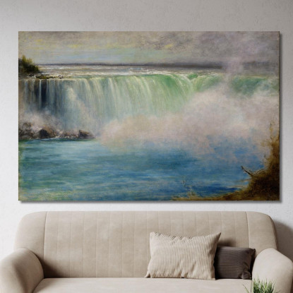 Cascate Del Niagara George Inness gin67 quadro stampato su tela