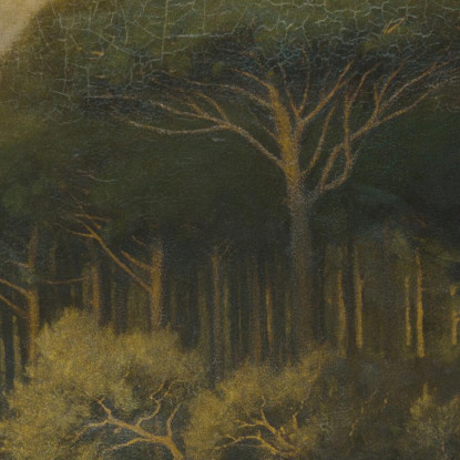 Boschetto Di Pini Della Villa Barberini George Inness gin77 quadro stampato su tela