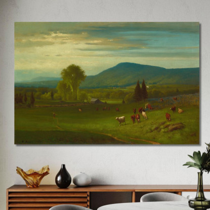 Estate Nei Catskills George Inness gin82 quadro stampato su tela