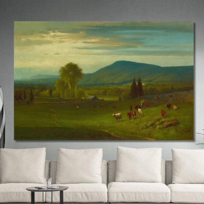 Estate Nei Catskills George Inness gin82 quadro stampato su tela