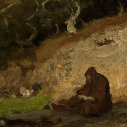 L'Eremita George Inness gin91 quadro stampato su tela