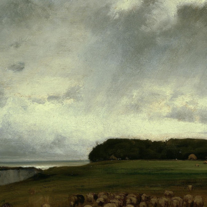 La Tempesta George Inness gin101 quadro stampato su tela