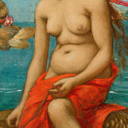 Attraverso Le Onde Hans Thoma hth30 quadro stampato su tela