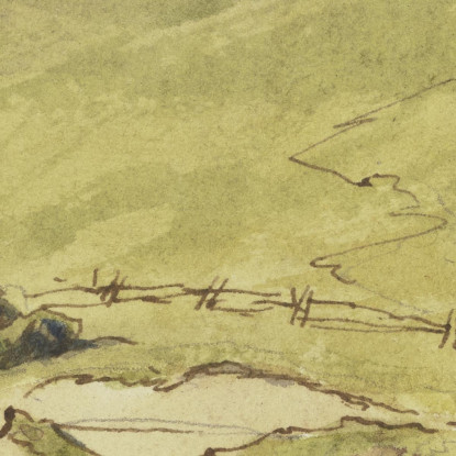 Paesaggio Nella Foresta Nera Hans Thoma hth47 quadro stampato su tela