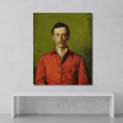 Ritratto Del Principe Federico Carlo D'Assia Hans Thoma hth62 quadro stampato su tela