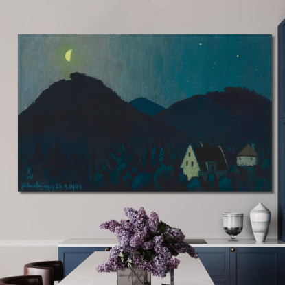 Paesaggio Ii Karl Wiener kwn305 quadro stampato su tela