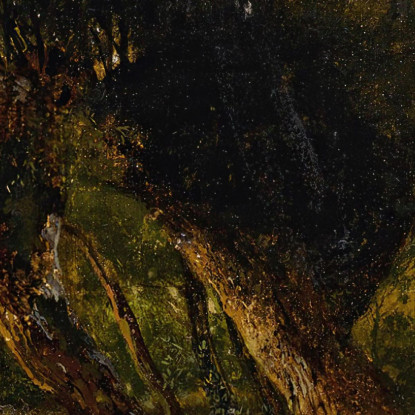 Bouquet D'Arbres Dans La Prairie Rosa Bonheur rbn7 quadro stampato su tela