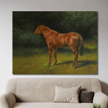L'Oseille Rouge Rosa Bonheur rbn30 quadro stampato su tela